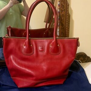 Dooney & Bourke Cherry Red Tote